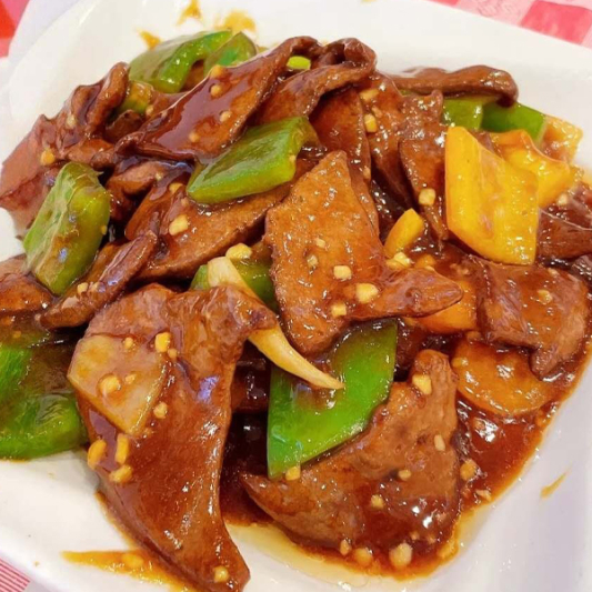 23A. Stir-Fried Pork Liver with Veggies 熘肝尖