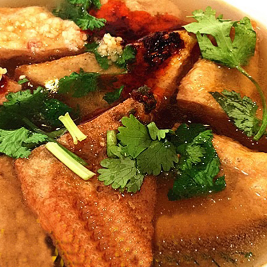 95. Deep-Fried Bean Curd in Soup 卤炸豆腐