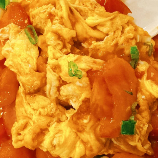 44B. Fried Eggs with Tomato 番茄炒蛋