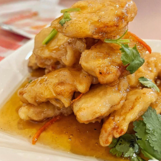 16A. Deep-Fried Pork with Sweet Sauce 锅包肉