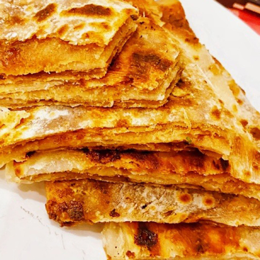 90. Pancake with Sesame & Dark Sugar 芝麻酱糖饼