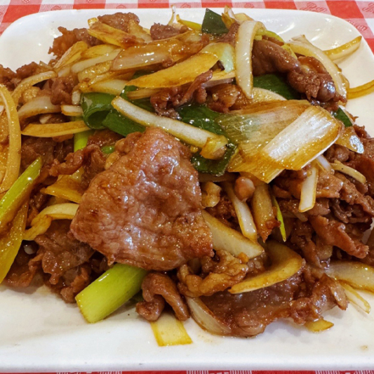 17B. Lamb Slices with Scallion 葱爆羊肉