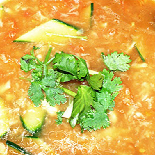 55B. Beijing Style Dough Drop Soup 京味疙瘩汤