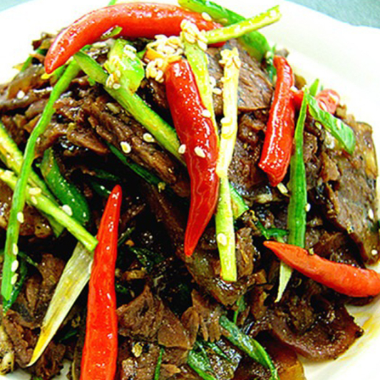 53B. Sliced Beef with Chili Sauce 麻辣牛肉