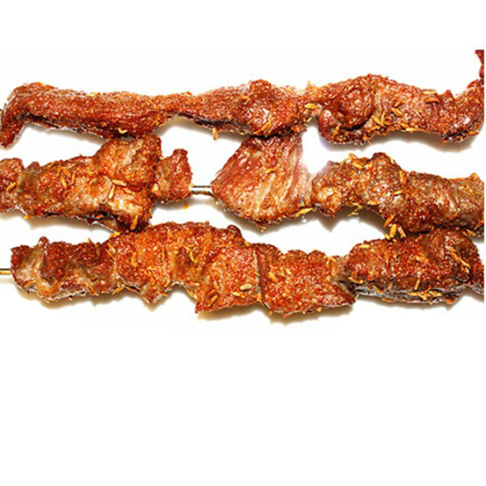 66. Beef Kebab (4 pcs) 炭烤-牛肉串