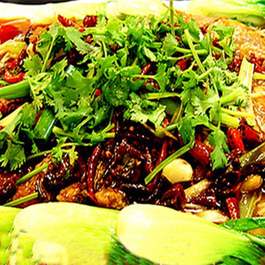 2. Fish Fillet with Mixed Veggies 麻辣风暴鱼