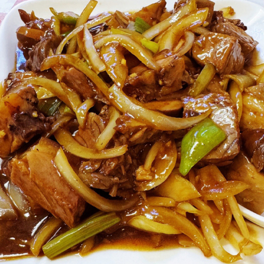 22A. Pork Hocks with Green Onion 葱烧肘子