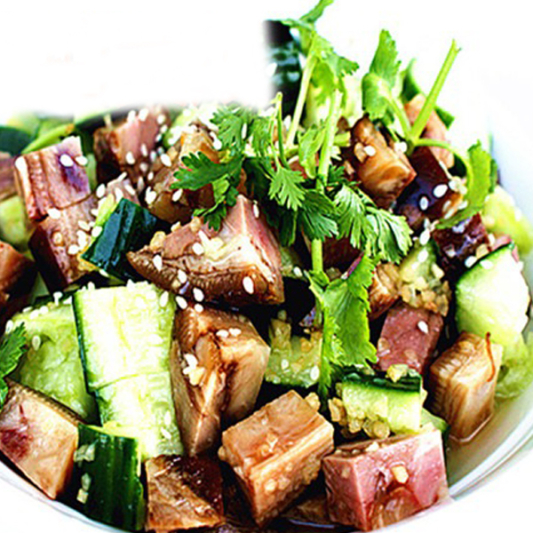 51B. Pork Knuckle with Cucumber 肘子拍黄瓜