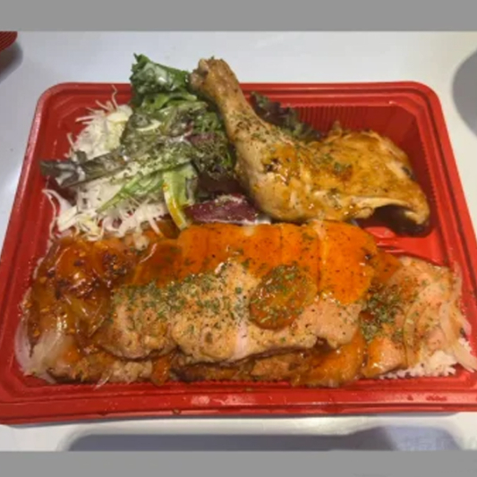 Tomato Sauce Pork Chop Set Meal