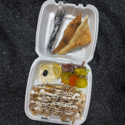 Beef Shawarma Platter