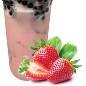Strawberry Milk Tea 草莓奶茶
