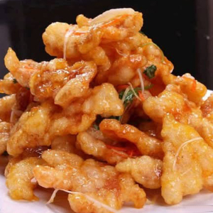 42. Fried Pork in Scoop 锅包肉