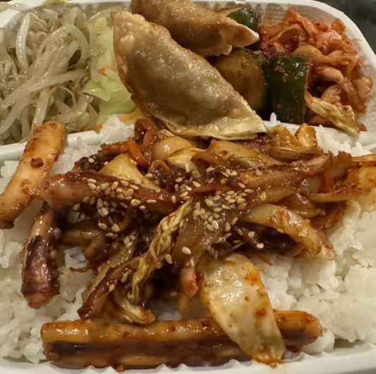 Spicy Squid with Vegetables