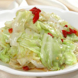 Stir-Fried Chinese Cabbage with Chili