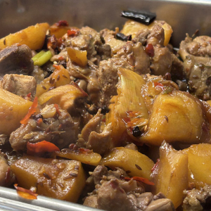 Stewed Chicken with Potato