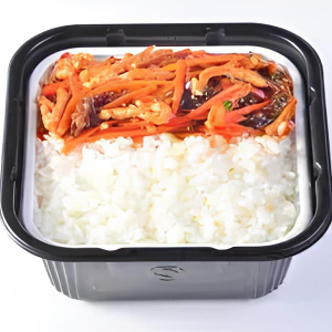 Rice & 1 Random Meal