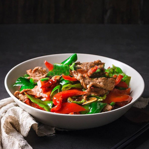 Stir-Fried Pork with Pickled Peppers