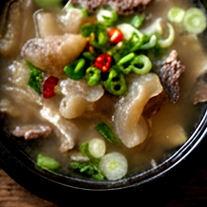 3. OX Knee Soup - Dogani Tang 도가니탕