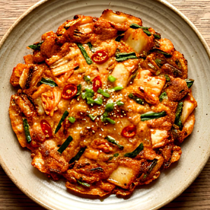 30. Kimchi Pancake - Kimchi Jeon 김치전 