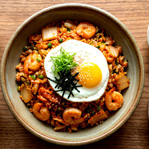 22. Shrimp Fried Rice - Saewoo Bokkeumbap 새우볶음밥