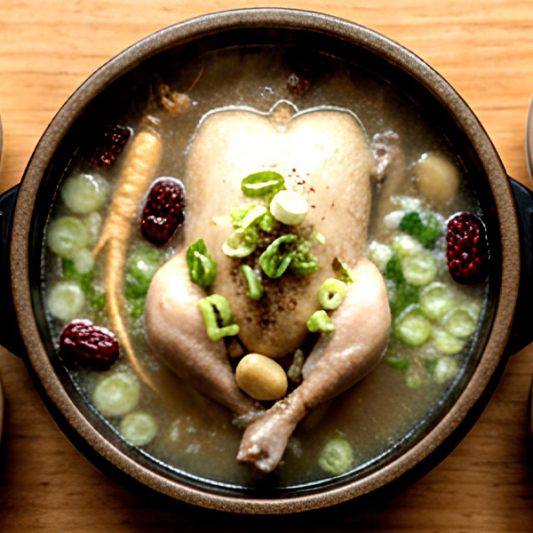 21. Ginseng Chicken Soup - Samgye Tang 삼계탕