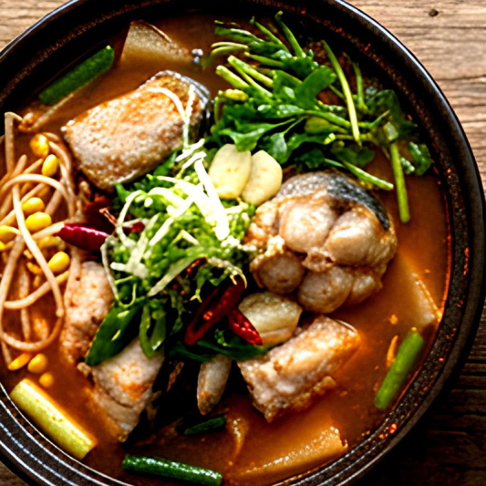 7. Spicy Cod Soup - Daegu Maewoon Tang 대구매운탕