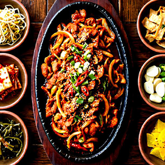 11. Spicy Pork Bulgogi - Jeyuk Bokkeum 제육볶음