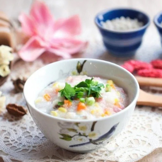 Mushroom & Sweet Corn Congee 香菇玉米粥