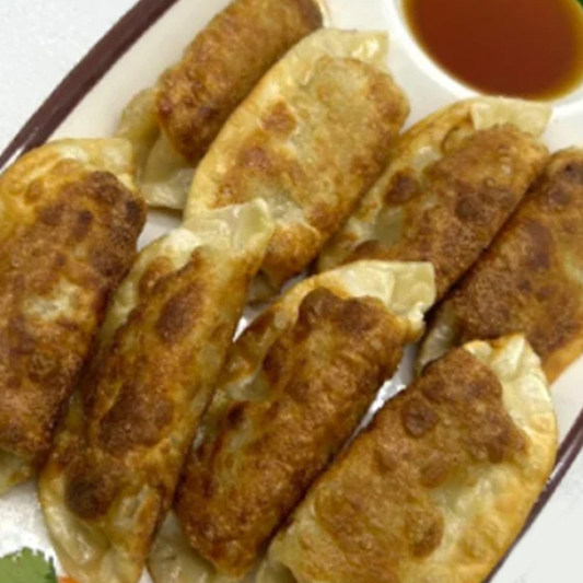 Pan-Fried Chicken Dumplings (Gyoza)