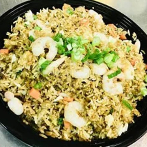 Fried Rice with Shrimps