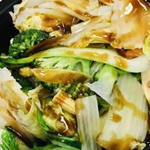 Stir-Fried Mixed Vegetables with Sauce