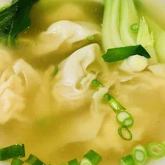Shrimp Wonton Soup (8 pcs)