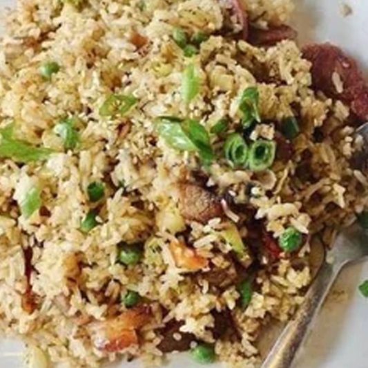 Fried Rice with BBQ Pork