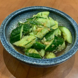 Signature Smashed Cucumber