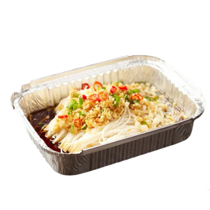 Hot & Spicy Soup with Enoki Mushrooms