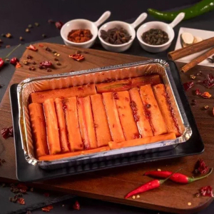 Hot & Spicy Soup with Crab Sticks