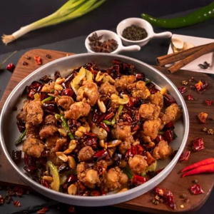 Crispy Fried Chicken Cartilage with Spicy Chili