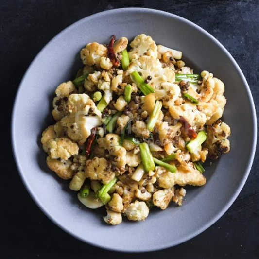 Spicy Stir-Fried Cauliflower