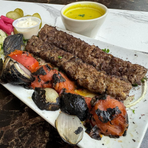 Beef Kebab Plate