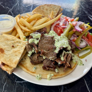 Gyro Plate with Fries