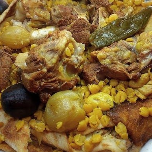 Lamb Tashreeb Plate