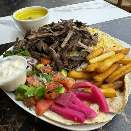 Beef Shawarma Plate
