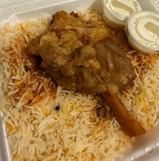 Lamb Shank Plate