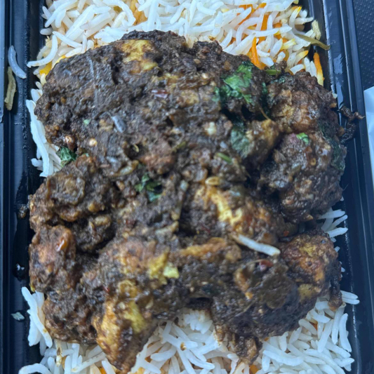 Gongura Chicken Biryani