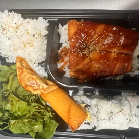 Salmon Teriyaki Bento Box