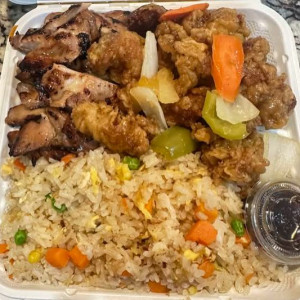 Chicken and Orange Chicken Combo