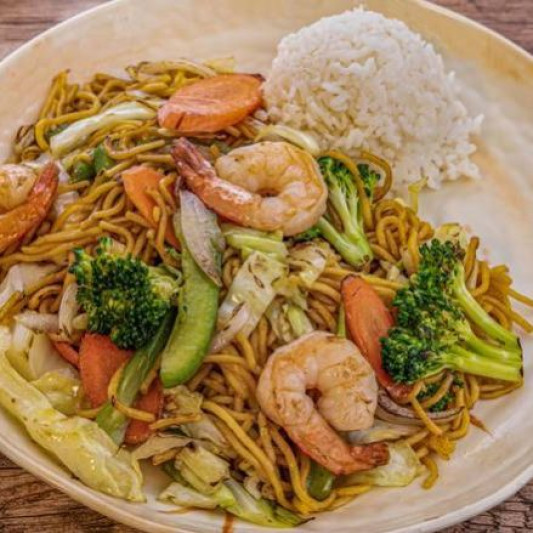 Shrimp Yakisoba