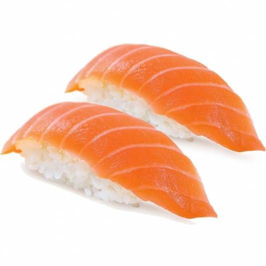Salmon Sushi (2 pcs)