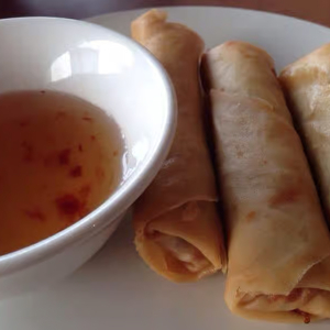 11. Vietnamese Vegetarian Spring Rolls (3 pcs)