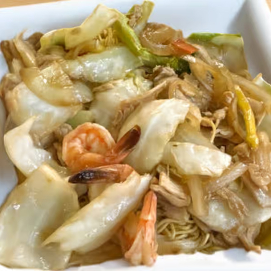 43. Stir-Fried Chicken & Shrimp with Vegetables